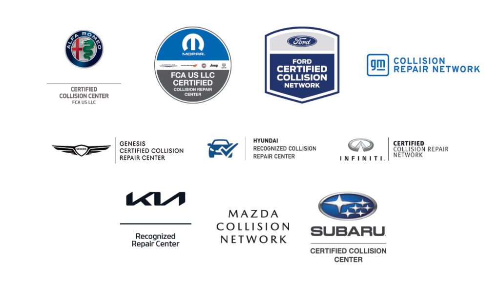 All Forrest Auto Body Certifications
